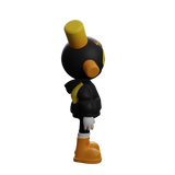 Black Skully - EQSO Initial Series Art Toy by PopTerror