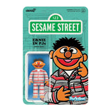 Ernie PJs Sesame Street ReAction Figure in blister card packaging