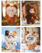 Farmer Bob Fox, Bear, Calico Cat and Deer Monster Bob plush figures.