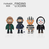 Farmer Bob Fact or Opinion figures including Loyal Boy, Bounty Hunter, and Gangster Rapper