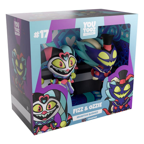 Fizz & Ozzie Monitor Buddiez in official Youtooz collector packaging with display window.