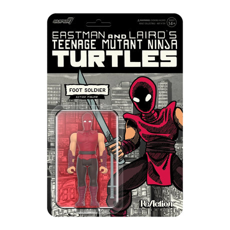Foot Soldier (Comic Color) - Teenage Mutant Ninja Turtles ReAction Figure Blister