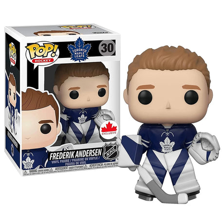 Frederik Andersen 30 Funko Pop! Vinyl NHL Hockey Toronto Maple Leafs figure with packaging