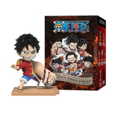 Freeny’s Hidden Dissectibles One Piece Luffy’s Gears Edition figure of Monkey D. Luffy in Gear Three, half character, half anatomical cutaway