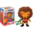 Grizzlor Flocked Funko Pop Vinyl Retro Toys Masters of the Universe Popcultcha Exclusive box and figure