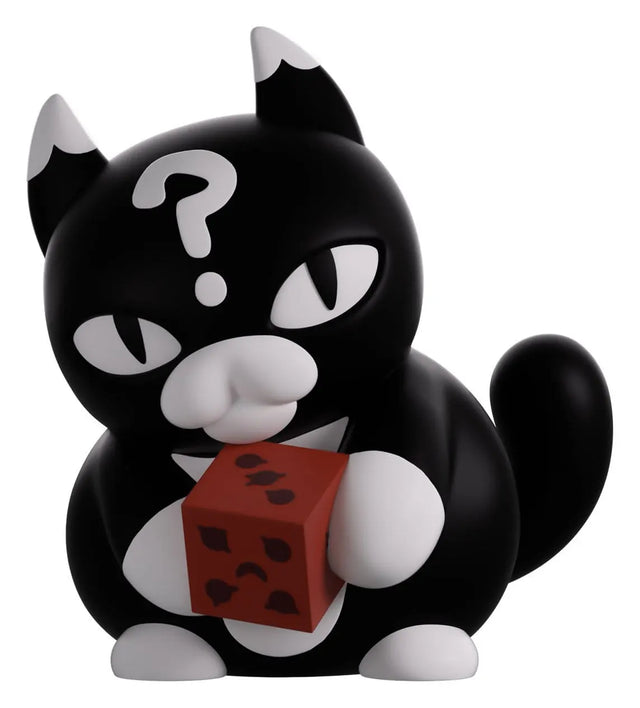 Gambit Mewgenics Youtooz Vinyl Figure holding a red die