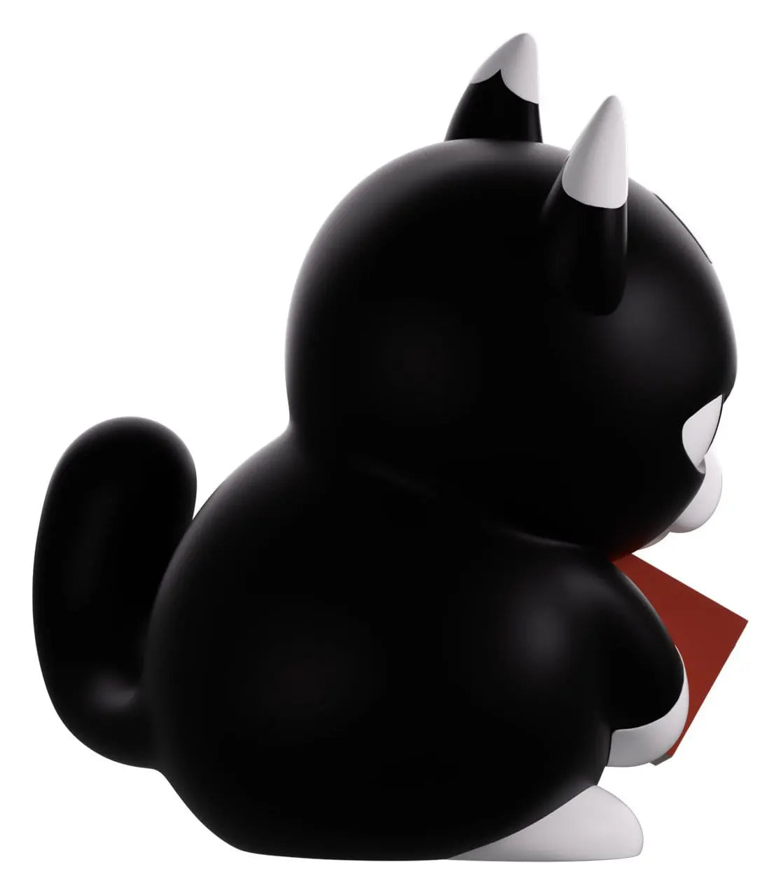 Gambit Mewgenics Youtooz Vinyl Figure side view with curled black tail