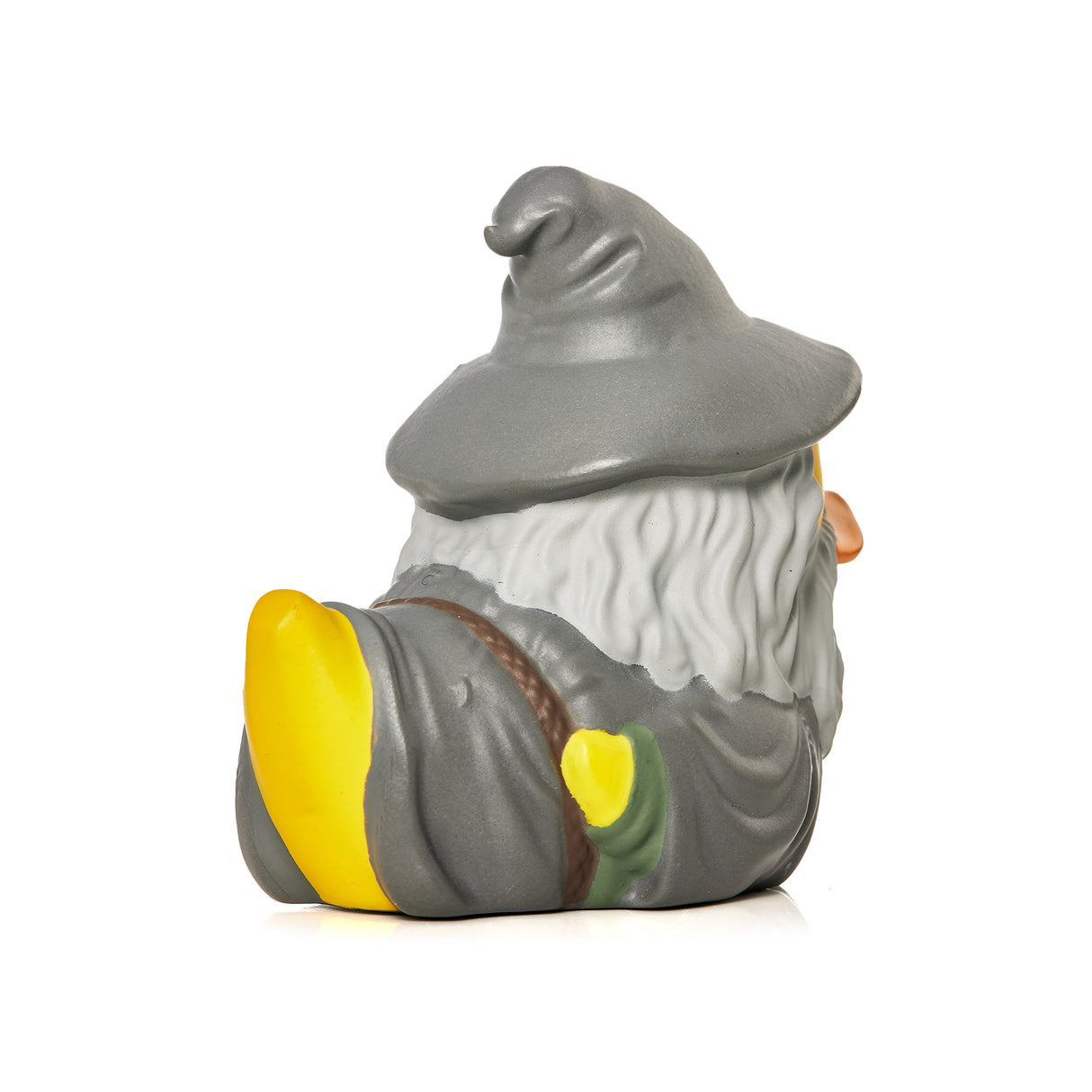 Back view of Gandalf the Grey Mini TUBBZ duck figure with hat and cloak details.