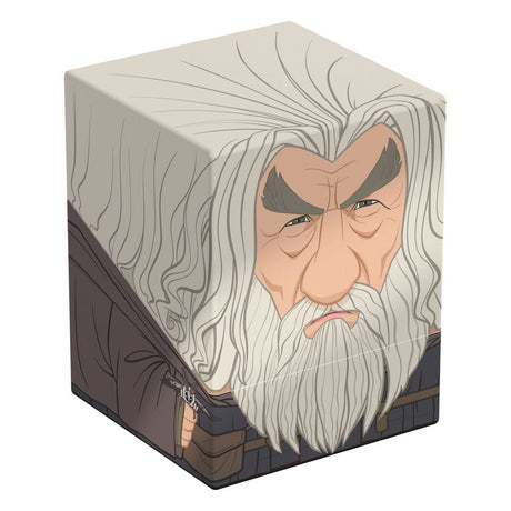 Gandalf the Grey Squaroe collectible box front view featuring detailed illustrated face