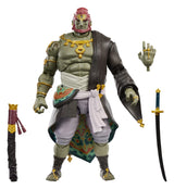 Ganondorf Heroes of Hyrule action figure with sword, sheath and interchangeable hand accessories.