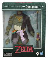 Ganondorf Heroes of Hyrule action figure in official Hasbro collector window box.