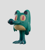 Green Gaz gharial collectible figure by Kaleidos Creative