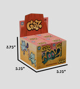 Gaz Blind Box full display case containing four collectible figure boxes