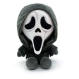 Ghost Face Scream plush figure sitting front view with iconic white mask and black robe