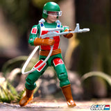 Flash (Comic) G.I. Joe ReAction+ Figure with laser rifle accessory.