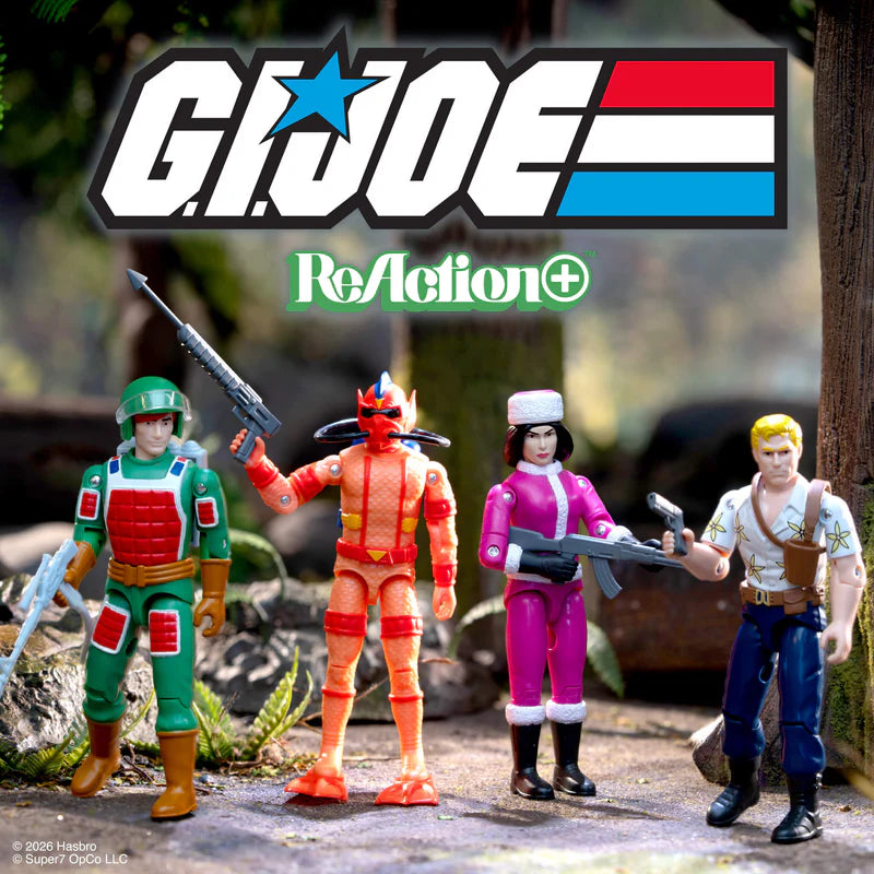 Chuckles (Movie) G.I. Joe ReAction+ Wave 07 figure lineup.