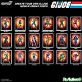 G.I. Joe ReAction+ figure lineup featuring Daina.