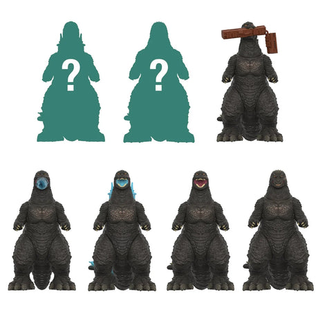 Godzilla Minus One ReAction Wave 08 Blind Box complete figure lineup with mystery variants
