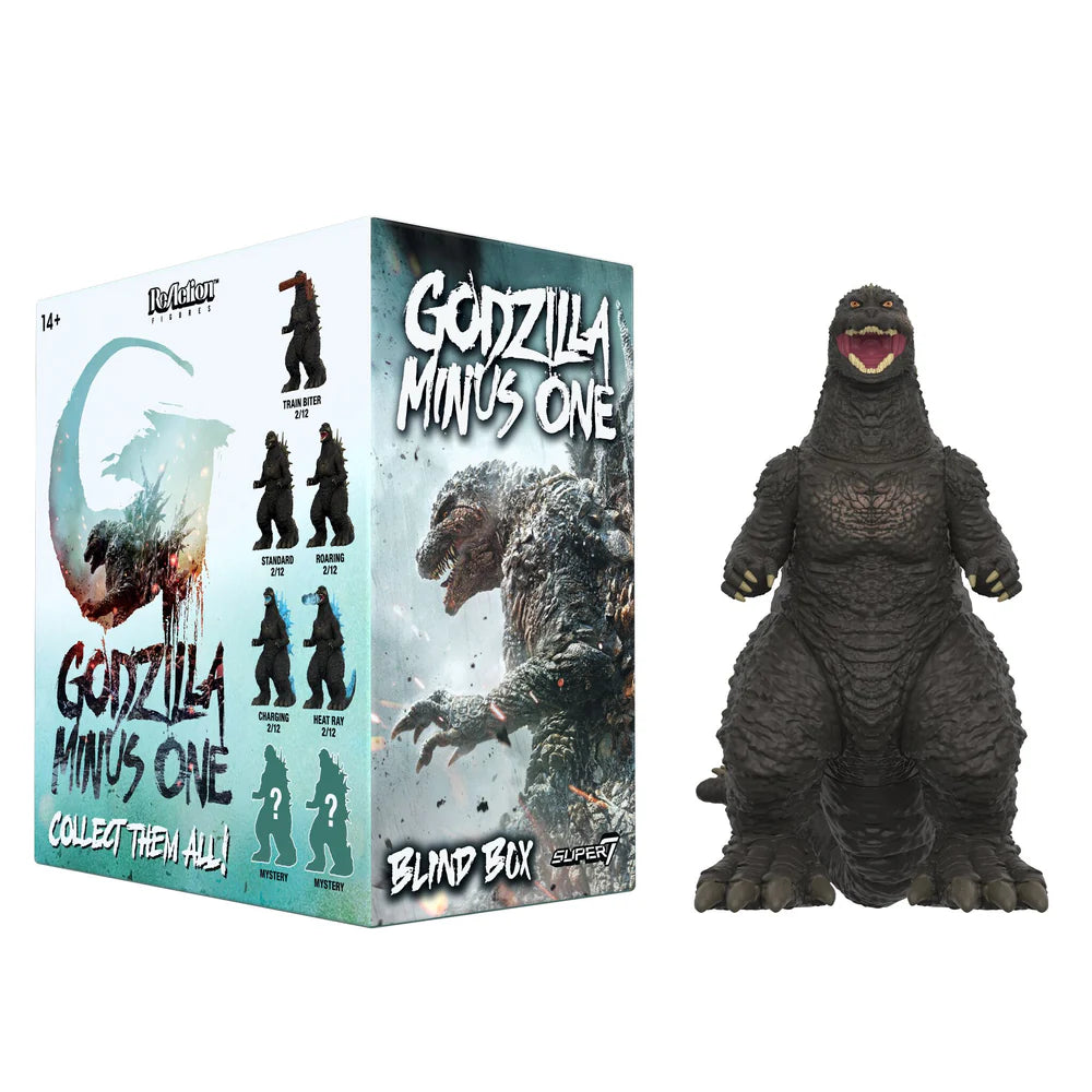 Godzilla Minus One Blind Box with Roaring Godzilla figure