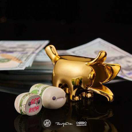 Gold Fortune Mini Money Bananaers Dog