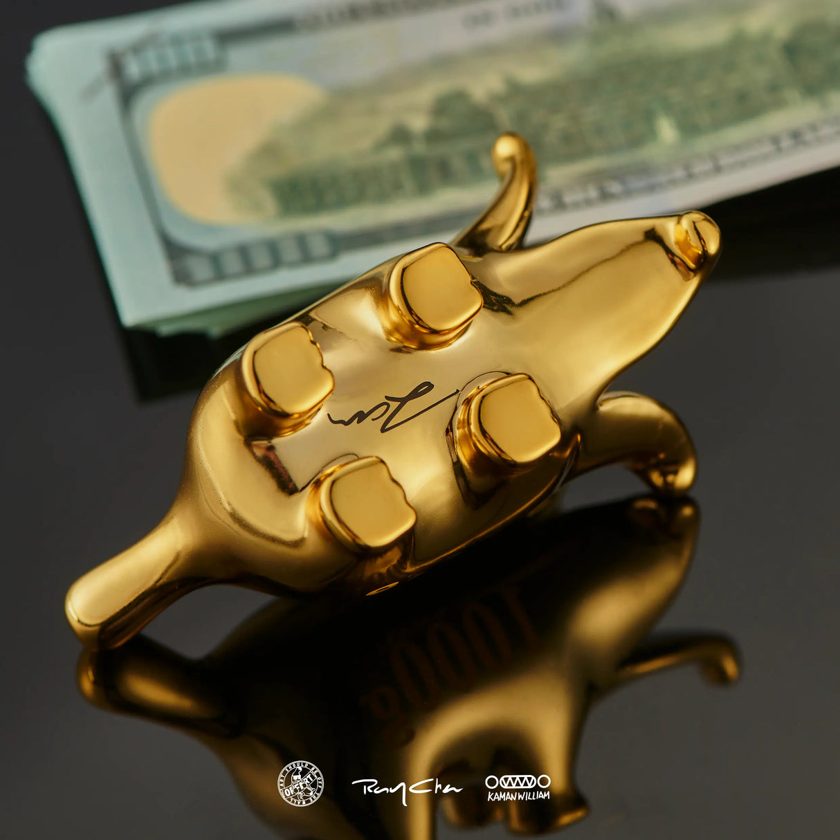 Gold Fortune Mini Money Bananaers Dog