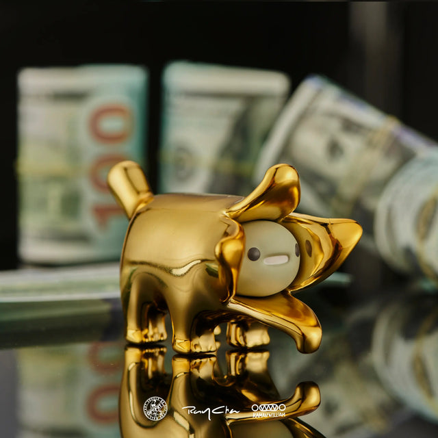 Gold Fortune Mini Money Bananaers Dog