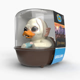 Mini TUBBZ Gollum duck figure in LOTR-themed bathtub packaging