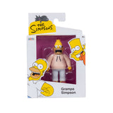 Grampa Simpson The Simpsons figure in Jakks Pacific retail packaging