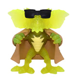 Trenchcoat Gremlin glow-in-the-dark mini figure with sunglasses from Gremlins Blind Box Wave 1.