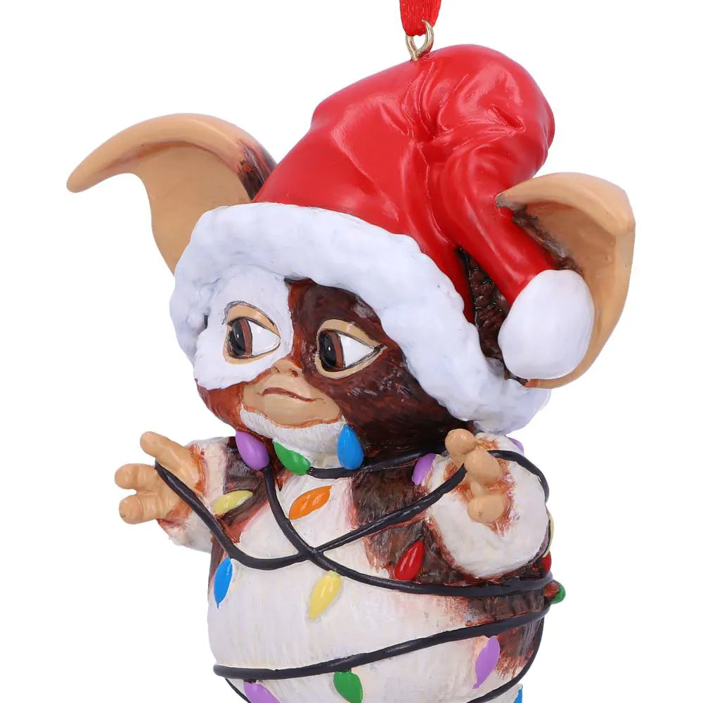 Gremlins Gizmo in Fairy Lights Hanging Ornament