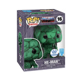 He-Man Art Series #16 Funko Pop Vinyl in box with protective hard case Masters of the Universe