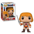 He-Man (Raising Sword) #991 Funko Pop! figure from Masters of the Universe in display box.