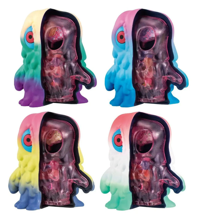 Hedorah Godzilla Inside Fantasy Series Blind Box color variants
