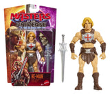 He-Man Masters of the Universe movie figure displayed with packaging and Power Sword accessory