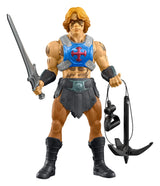 He-Man (Warpaint) Masters of the Universe 2026 Movie action figure with Power Sword and grappling launcher.
