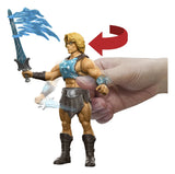 He-Man Power Sword Slash action feature demonstration with twist-and-release mechanism