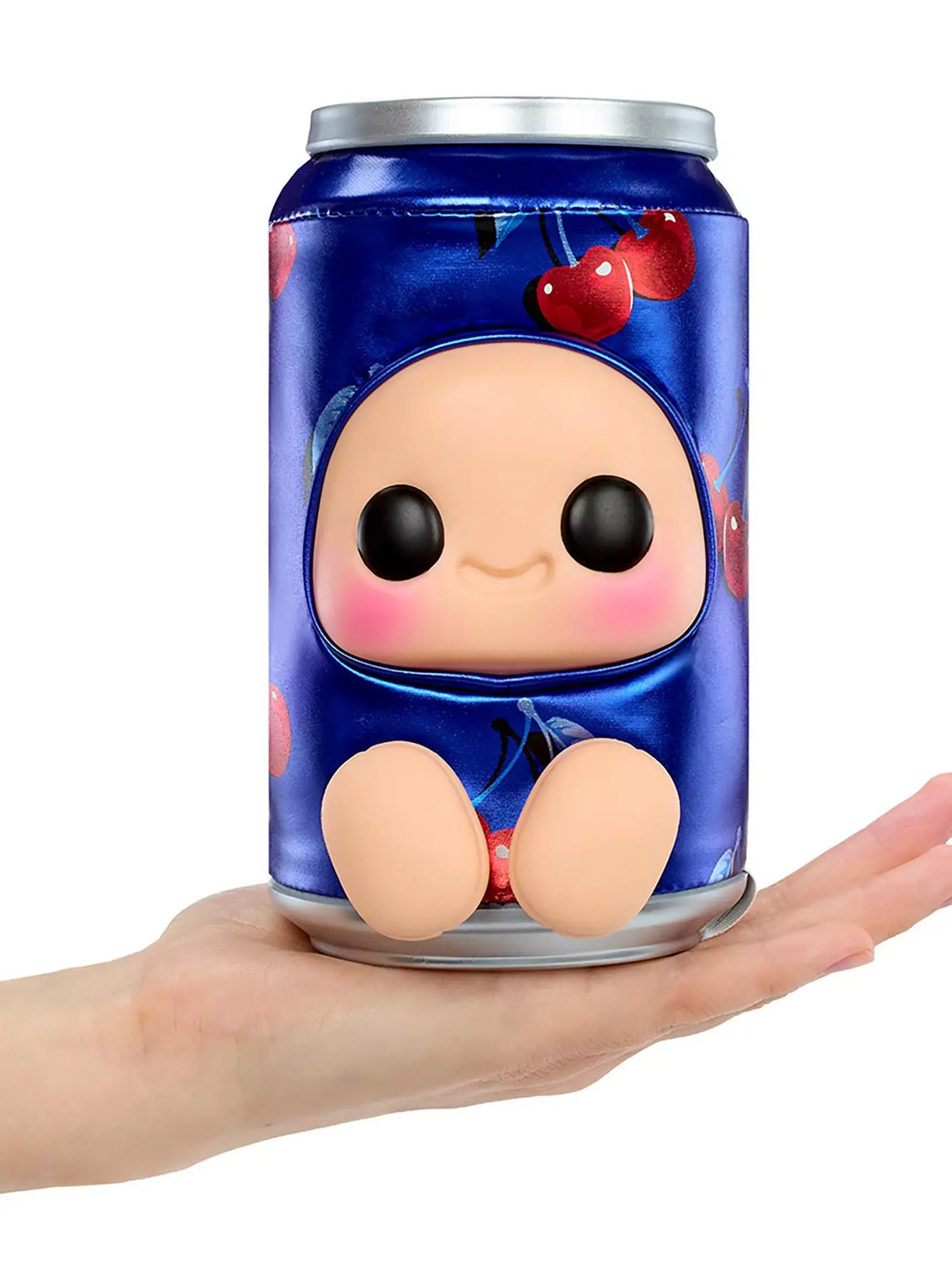 Hyojo Pepsi Wild Cherry can plush keychain size comparison