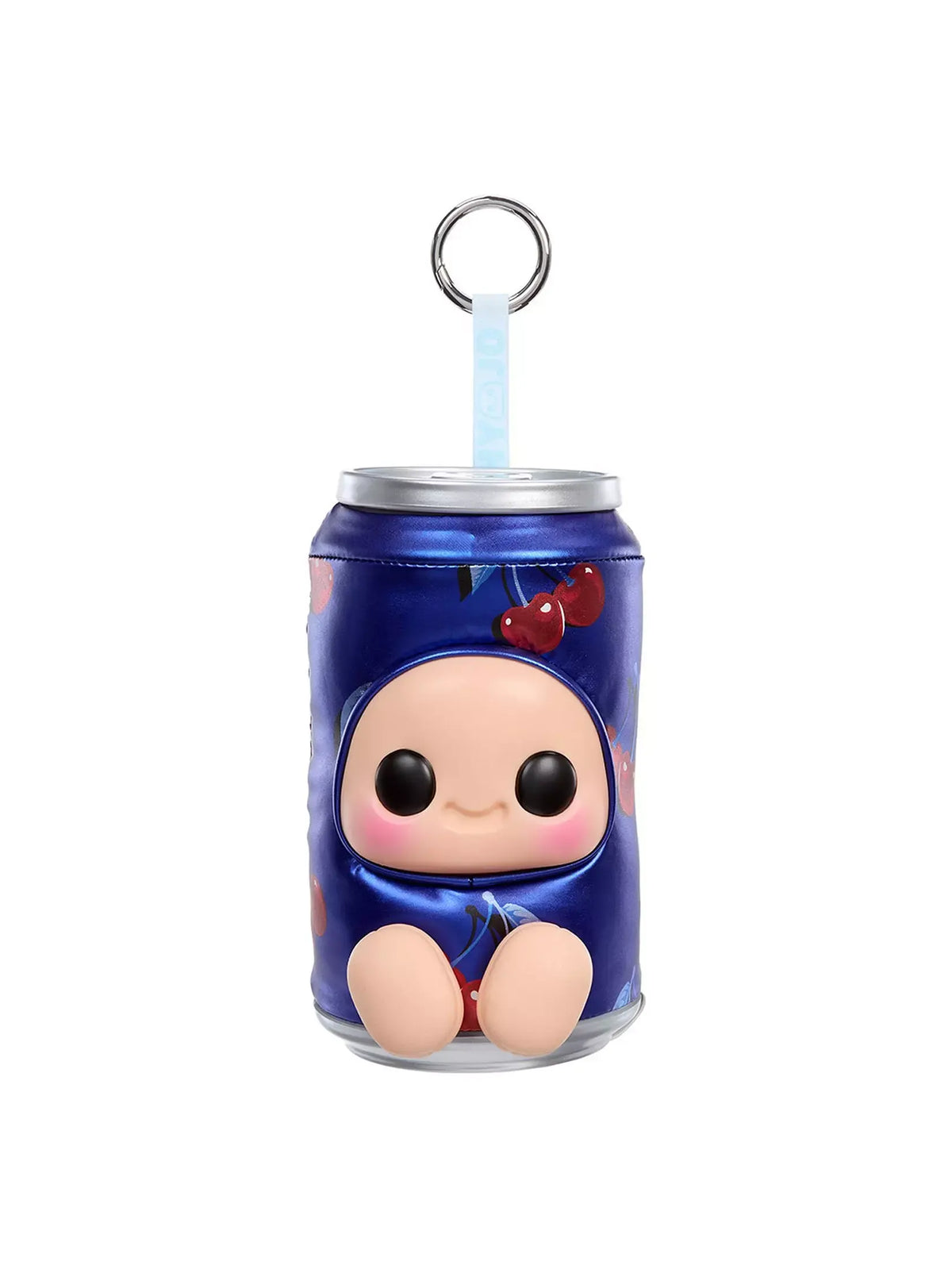 Hyojo x Pepsi classic can plush keychain with metal ring