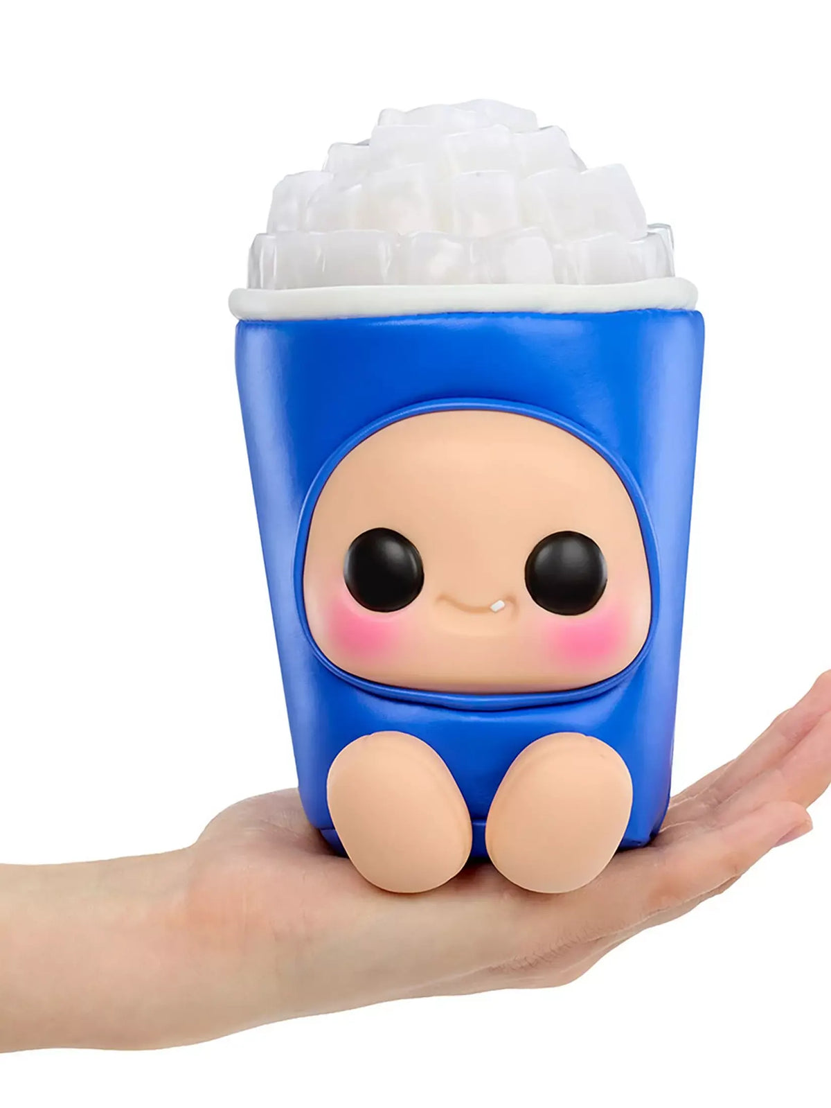 Hyojo Pepsi ice cup plush keychain with ice cubes