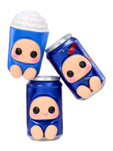 Hyojo x Pepsi collectible plush keychain designs stacked together