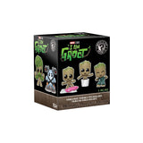 Funko I Am Groot Mystery Mini Blindbox packaging showing Groot figure designs.