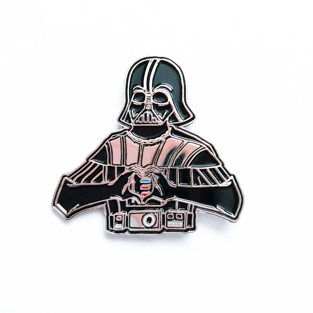 I Heart U Darth Vader Pin