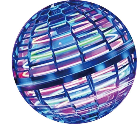 Close-up of IR Magic Flying Ball LED cage design