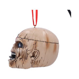 Side profile of the Iron Maiden Trooper Eddie hanging ornament