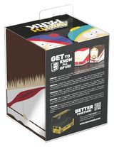 Back view of Jesus Squaroes South Park SP017 box showing multilingual details.