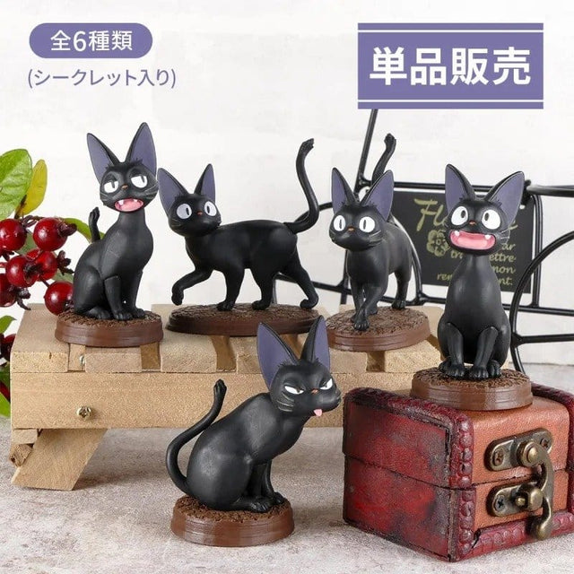 Jiji Kiki’s Delivery Service blind box mini figures collection with 5 visible designs and 1 mystery figure.