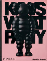 KAWS WHAT PARTY Black on Pink Edition Phaidon art book cover