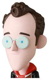 Close-up of Keith Haring Vinyl Collectible Doll designed by Eric So