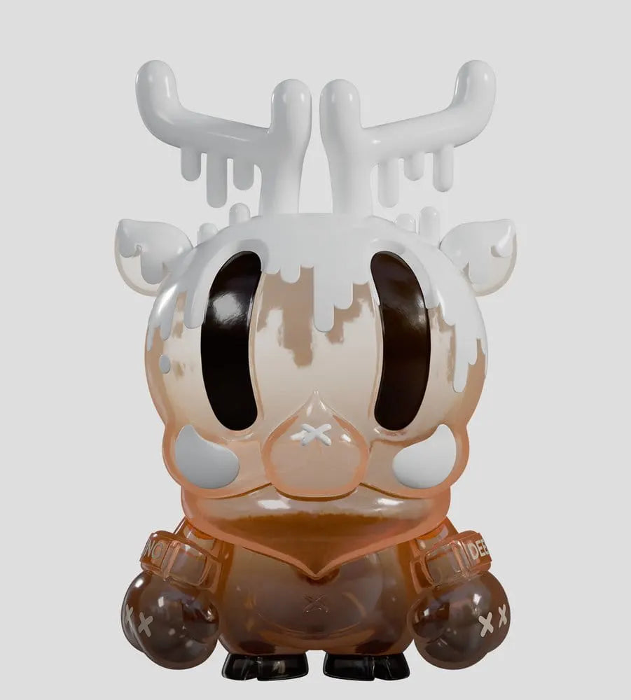 White and brown King Deer Distilled blind box collectible figure