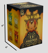 King Deer Distilled individual blind box packaging by Kaleidos Creative